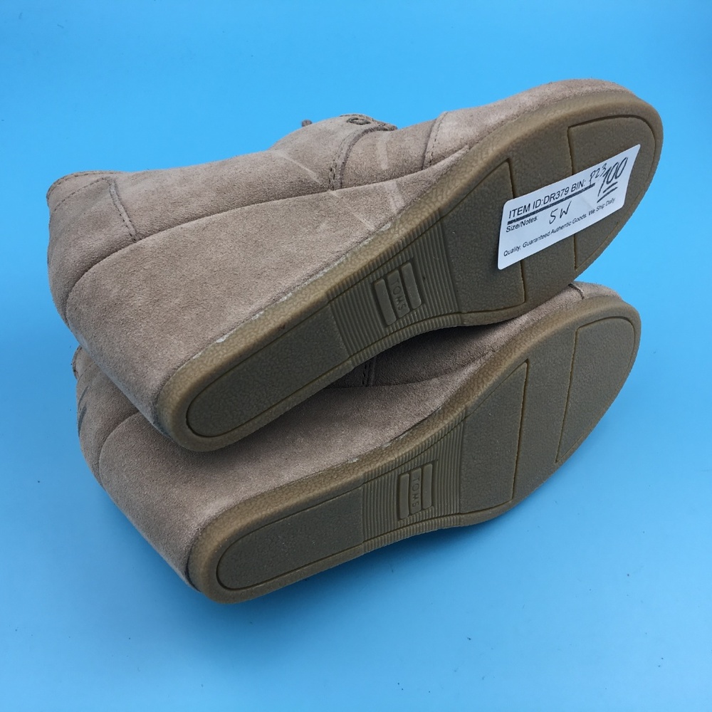 Toms Wedge Bootie Boots DR00379 Sz 5 NWOT - Picture 7 of 8